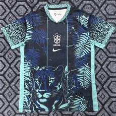 2025 Brazil Special Edition Dark Blue Fans Soccer jersey
