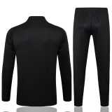 2025/26 Man Utd Black Half Pull Tracksuit