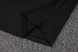 2025/26 Man Utd Black Half Pull Tracksuit