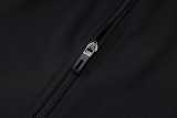 2025/26 Man Utd Black Kids Tracksuit