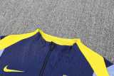 2025/26 A MAD Dark Blue Player Half Pull Tracksuit