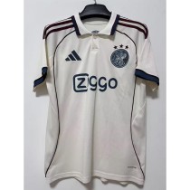 2025/26 Ajax 3RD White Fans Soccer jersey
