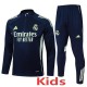 2025/26 R MAD Dark Blue Kids Half Pull Tracksuit