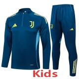 2025/26 JUV Navy Kids Half Pull Tracksuit