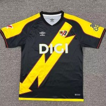 2025/26 Rayo Vallecano 3RD Black Fans Soccer jersey