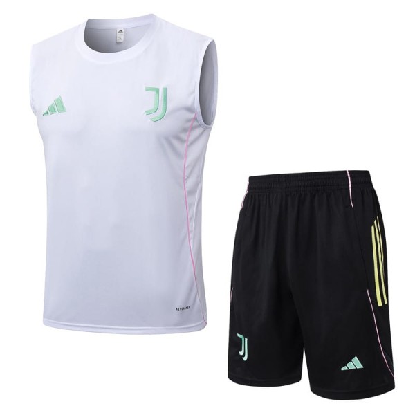 2025/26 JUV White Training Shorts Suit