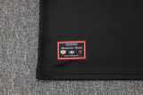 2025/26 Man Utd Black Half Pull Tracksuit