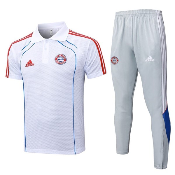 2025/26 Bayern White Training Shorts Suit