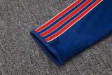 2025/26 ASN Blue Kids Half Pull Tracksuit