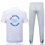 2025/26 Bayern White Training Shorts Suit