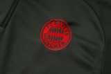 2025/26 Bayern Green Kids Half Pull Tracksuit