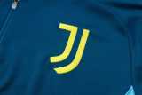 2025/26 JUV Navy Kids Half Pull Tracksuit
