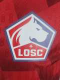 [PLAYER] 2025/26 Lille Home Red Player Soccer jersey