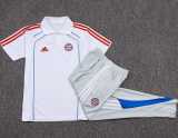 2025/26 Bayern White Training Shorts Suit