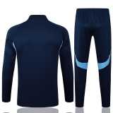 2025/26 ASN Dark Blue Half Pull Tracksuit