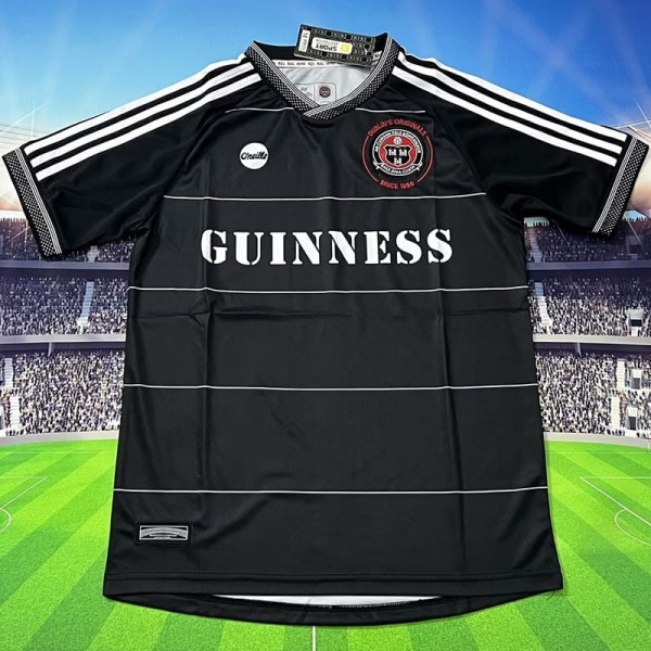 2025/26 Bohemian Black Training Shirts