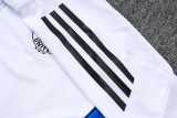 2025/26 Man Utd White Kids Half Pull Tracksuit