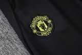 2025/26 Man Utd Black Kids Tracksuit