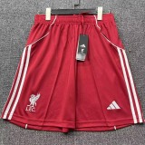 2025/26 LIV Home Red Fans Soccer Shorts