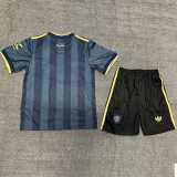 2025/26 Man Utd Special Edition Black Fans Kids Soccer jersey