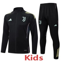 2025/26 JUV Black Kids Tracksuit