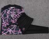 2025/26 PSG Black Half Pull Tracksuit