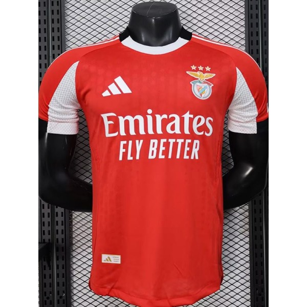 [PLAYER] 2025/26 Benfica Home Red Player Soccer jersey