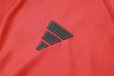 2025/26 Bayern Orange Kids Half Pull Tracksuit