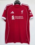 2025/26 LIV Home Red Fans Soccer jersey