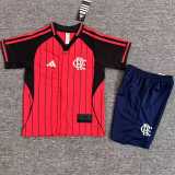 2025/26 Flamengo Casual Cultural kids Baseball jersey