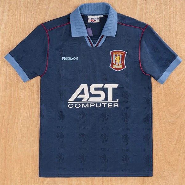 1995/96 Aston Villa 3RD Dark Blue Retro Soccer jersey
