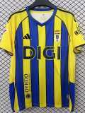 2025/26 Real Oviedo Away Yellow Fans Soccer jersey