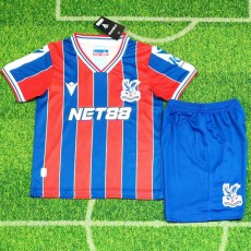 2025/26 Crystal Palace Home Blue Fans Kids Soccer jersey