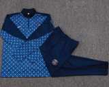 2025/26 PSG Blue Half Pull Tracksuit