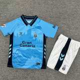 2025/26 UD Las Palmas Away Azure Fans Kids Soccer jersey