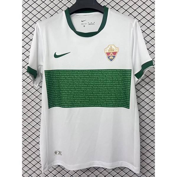 2025/26 Elche CF Home White Fans Soccer jersey