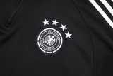 2025 Germany Black Half Pull Tracksuit