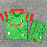 2025/26 Osasuna Away Green Fans Kids Soccer jersey