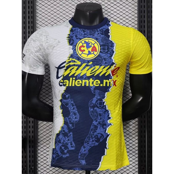 [PLAYER] 2025/26 Club America Special Edition Yellow Player Soccer jersey
