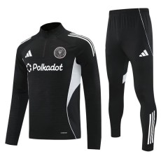 2025/26 Inter Miami Black Half Pull Tracksuit