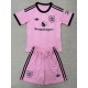 2025/26 Man Utd GKP Pink Fans Kids Soccer jersey