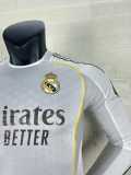[PLAYER] 2025/26 R MAD Home Player Long Sleeve Soccer jersey
