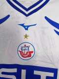 2025/26 Hansa Rostock Away White Fans Soccer jersey