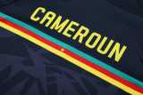 2025 Cameroon Dark Blue Half Pull Tracksuit