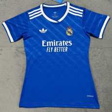 2025/26 R MAD 3RD Blue Fans Women Soccer jersey