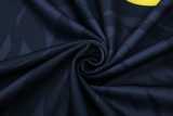 2025 Cameroon Dark Blue Half Pull Tracksuit