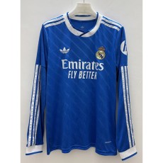 2025/26 R MAD 3RD Fans Long Sleeve Soccer jersey