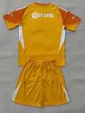 2025/26 Club America GKO Orange Fans Kids Soccer jersey