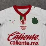 2025/26 Chivas Away White Fans Kids Soccer jersey