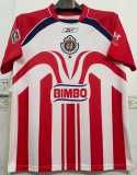 2006/07 Chivas Home Red Retro Soccer jersey